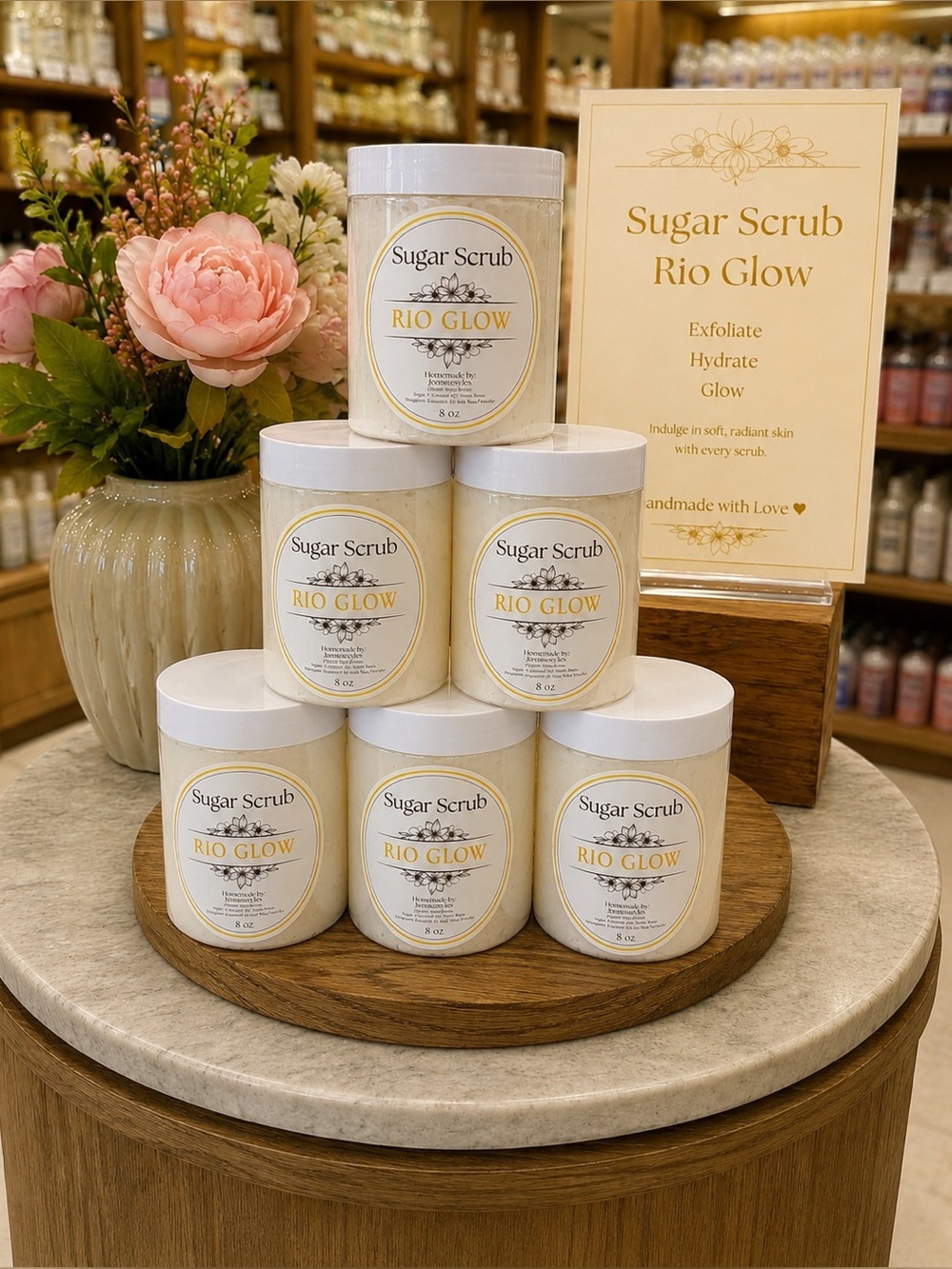 Rio Glow Body Sugar Scrub. 8oz